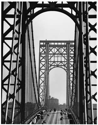 Andreas Feininger - George Washington Bridge in New York, Galerie Stephen Hoffman - München