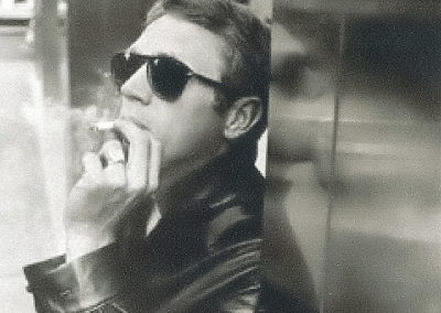 William Claxton, Steve McQueen - Smoking