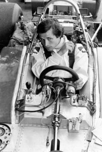 Werner Eisele - Jacky Ickx - Sitzprobe im neuen Ferrari 312 B3 - -Formel–1 Grand–Prix von Frankreich 1973
