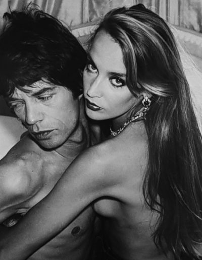 Norman Parkinson, Mick Jagger und Jerry Hall, 1981, Galerie Stephen Hoffman, München