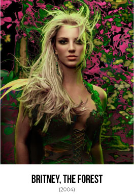 Markus Klinko - Britney Spears, The Forest - 2004, Galerie Stephen Hoffman, München