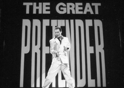 FM_24 Peter Hince, Freddie Mercury, The great pretender video, London 1987, Galerie Stephen Hoffman, Muenchen