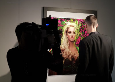 Galerie Stephen Hoffman, Markus Klinko, und Britney Spears, 18. November 2021-Foto: Helga WAESS, Muenchen