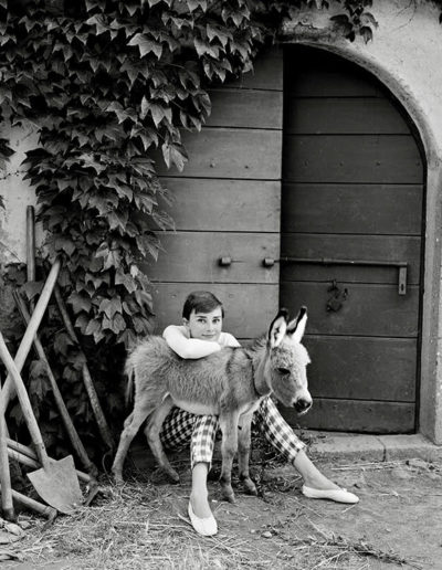 Norman Parkinson, Audrey Hepburn 1955, für British Vogue und Glamour-1955, Galerie Stephen Hoffman