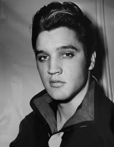 Michael Friedel, Elvis Presley, erste ED SULLIVAN Tv-Show, Probe New York, USA 1956, VINTAGE PHOTO Galerie Stephen Hoffman, Munich