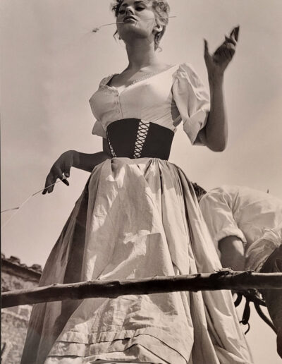 Michael Friedel, Dreharbeiten Film: "Die schöne Müllerin", Süditalien, 1955, VINTAGE PHOTOGRAPHY, Galerie Stephen Hoffman, Munich