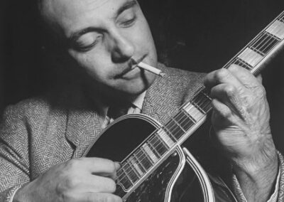 William Gottlieb, Django Reinhardt, 1946, Galerie Stephen Hoffman, Munich