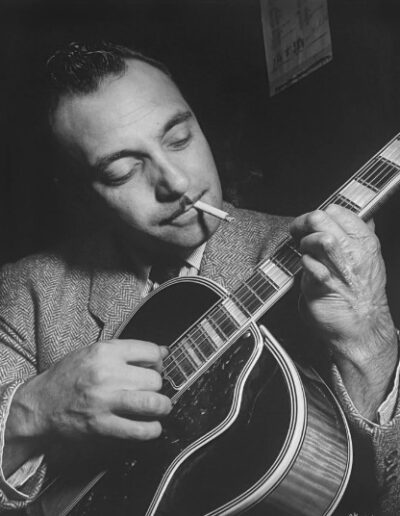 William Gottlieb, Django Reinhardt, 1946, Galerie Stephen Hoffman, Munich