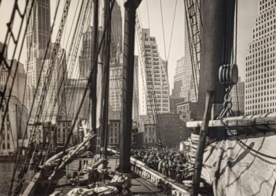 Berenice Abbott, Theoline, Pier 11, East Rivver, Manhattan – 1936, signiert, Galerie Stephen Hoffman - München