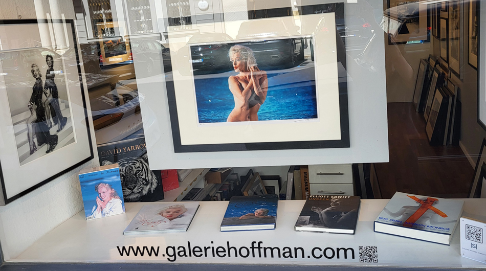 Marilyn Monroe -<br />
100th birthday, Schaufenster Galerie Stephen Hoffman