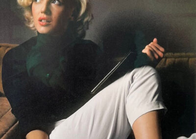 Alfred Eisenstaedt - Marilyn Monroe schreibend, Galerie Stephen Hoffman